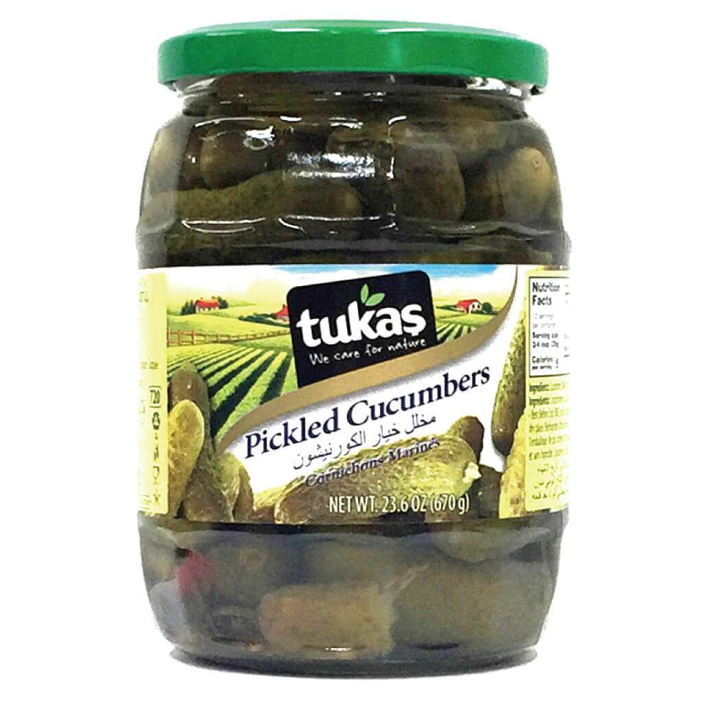 Tukas Pickled Cucumbers 670g