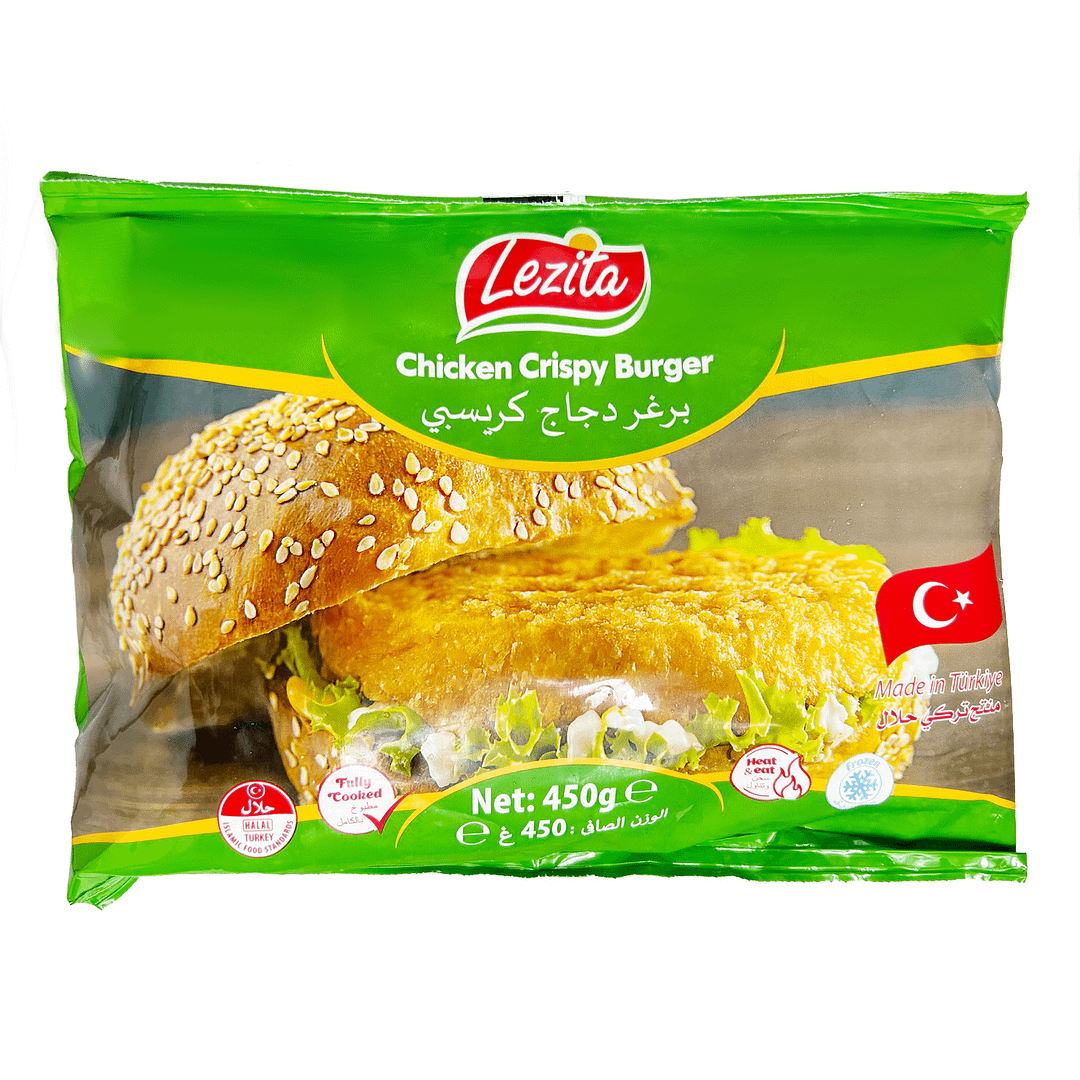 Lezita Crispy Chicken Burger Patties 450g
