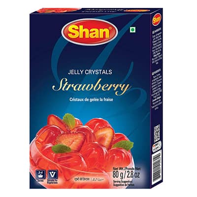 Shan Jelly Strawberry flavour 80g
