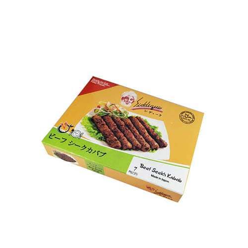 Siddique Beef Seekh Kebab 7p (205g) (Frozen Ready to Eat Food)
