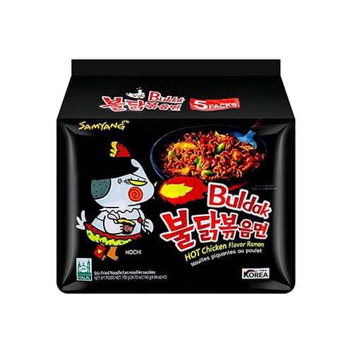 Samyang – Buldak Black Noodles – Pack of 5