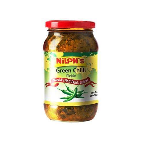 Nilon’s Green Chilli Pickle – 400g