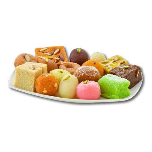 Pakistani Mixed Sweets – 1KG – 18-22 PIECES
