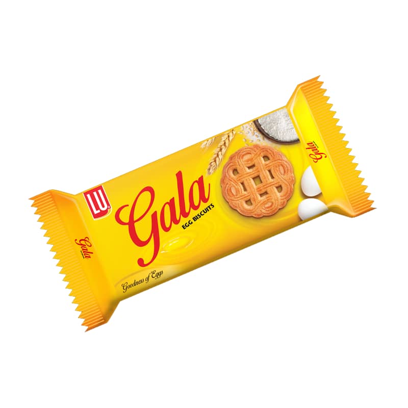 Gala Egg Biscuits Half Roll
